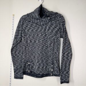 AVALANCHE Women’s Size M Long Sleeve Outdoor Wear Gray Button Collar